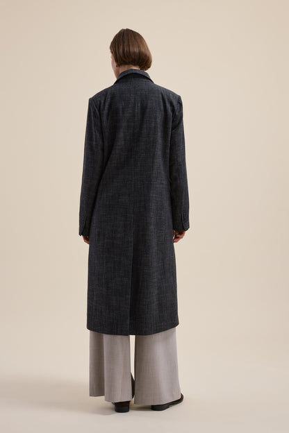 The Wool Blend Blazer Coat