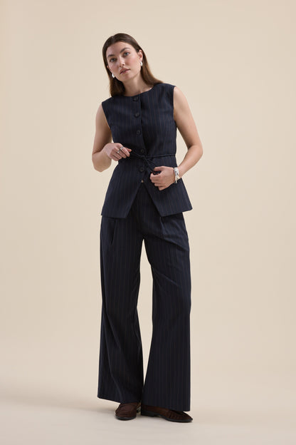 The Button Front Vest
