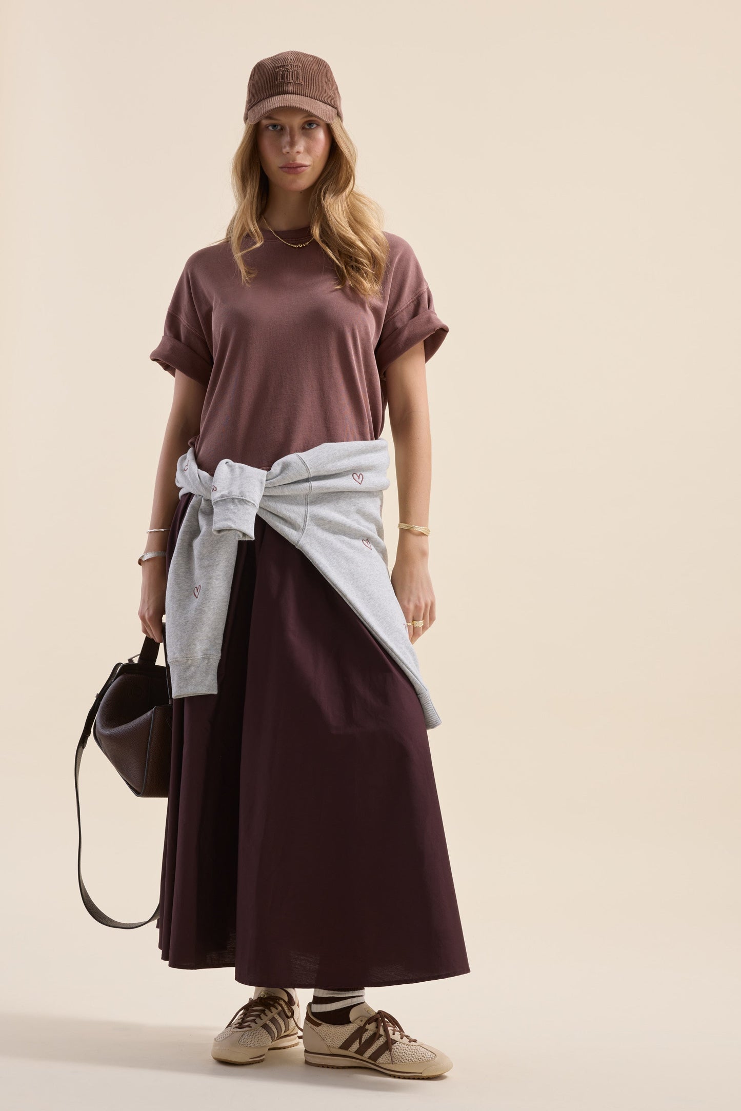 Olive Boxy Tee