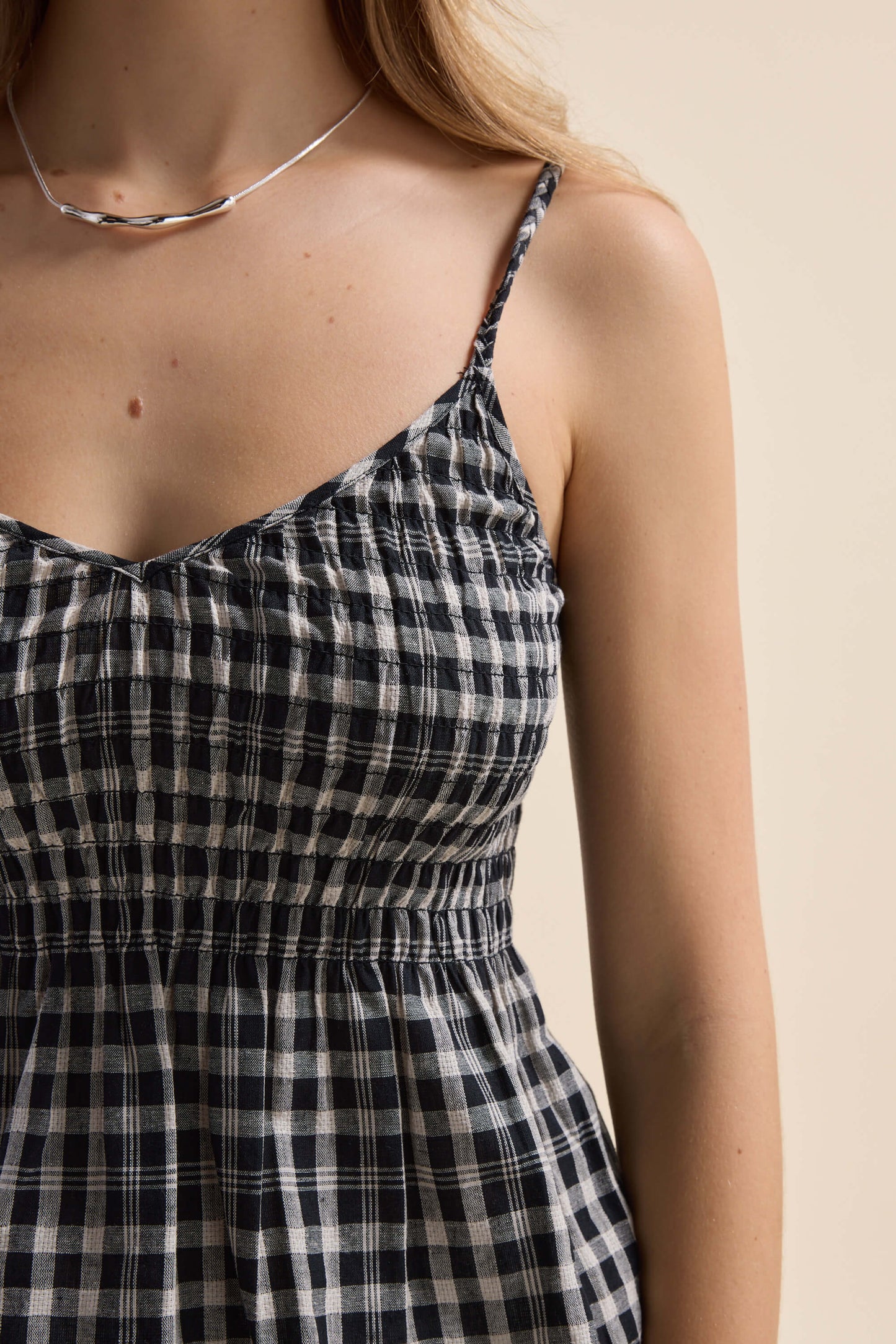 Elementary Shirred Cami