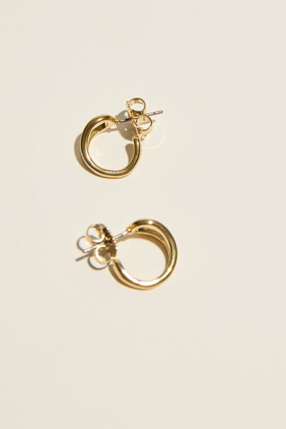 Atelier 19 Fluid Hoop Earrings