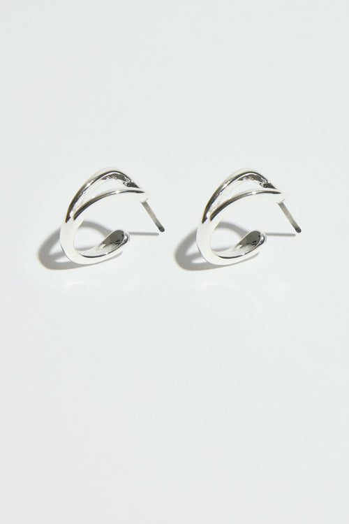 Atelier 19 Fluid Hoop Earrings