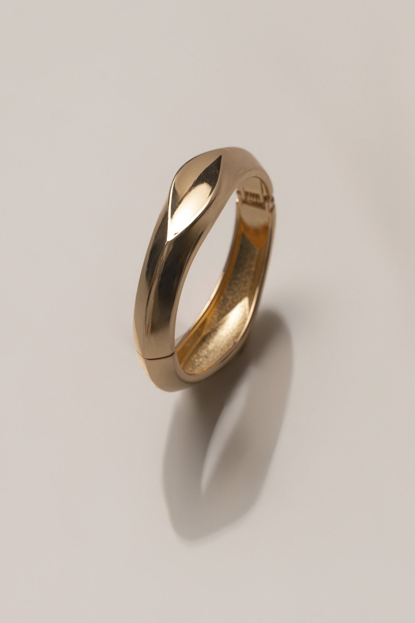 Gold Daniela Hinge Bracelet