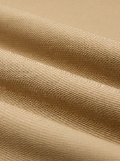 Braided Detail High-Waisted Pleated Pants