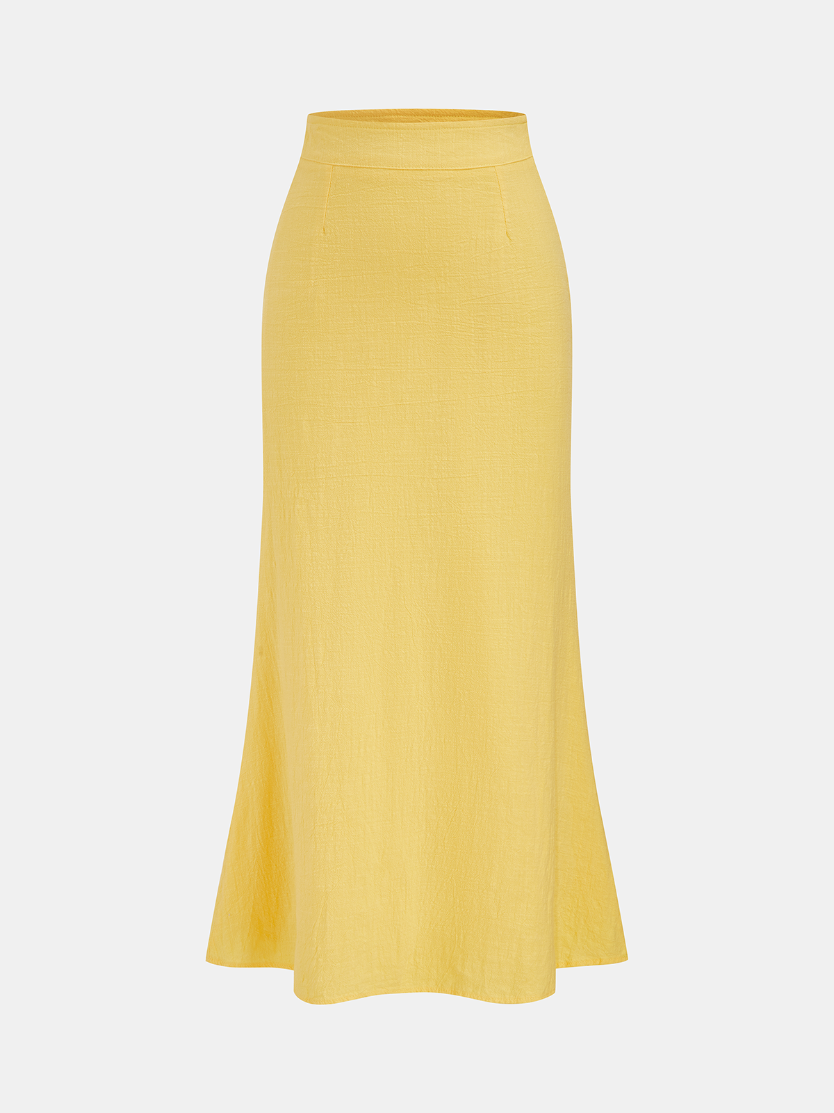 Cotton Tie-Front Peplum Top & Skirt Set