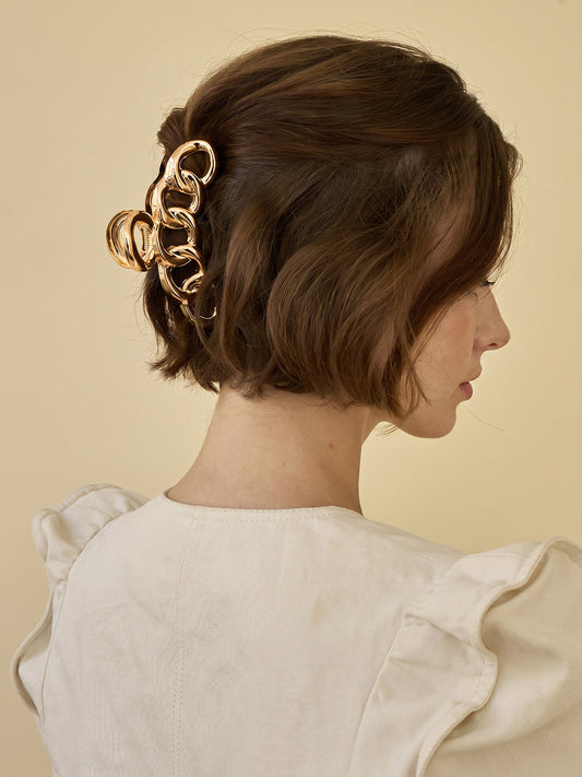 Large Chunky Chain Hair Claw
