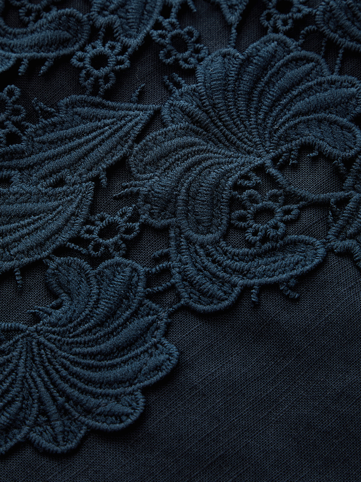 Cotton Linen Top & Lace Waist Skirt Set
