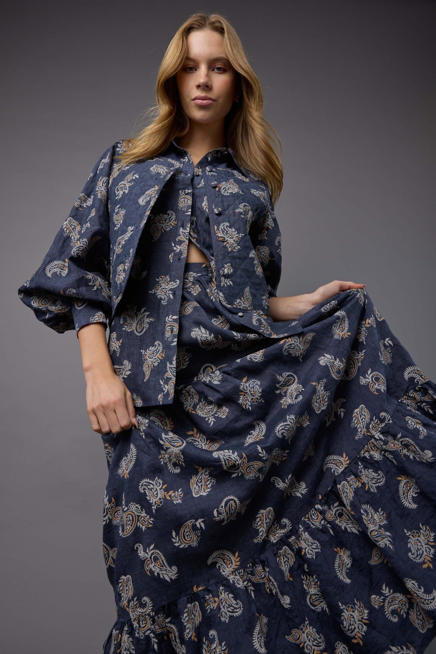 Quinn Tiered Skirt