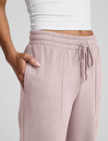 LuxeFleece™ Pintuck Wide Leg Pant