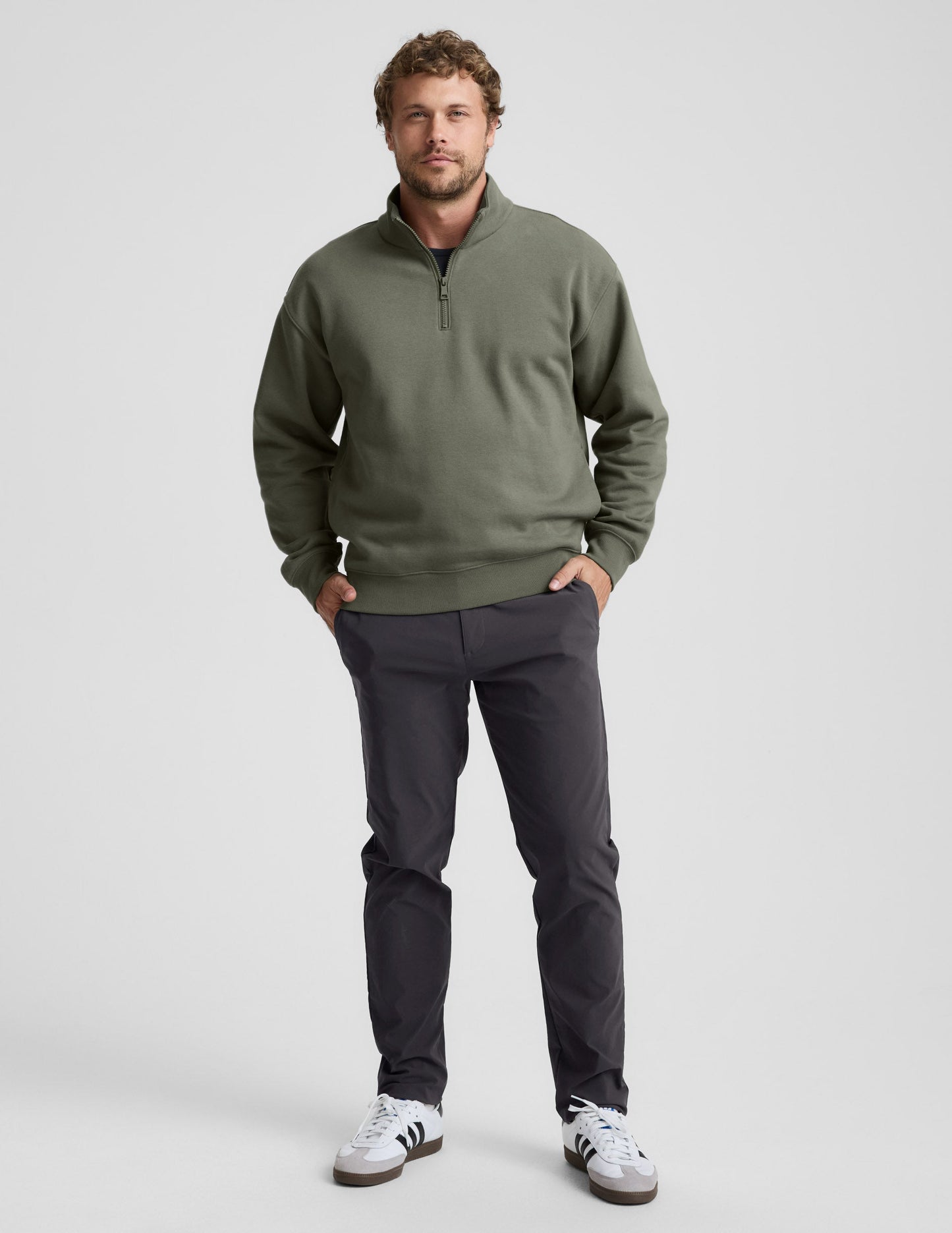 LuxeFleece™ Men's Half Zip Pullover
