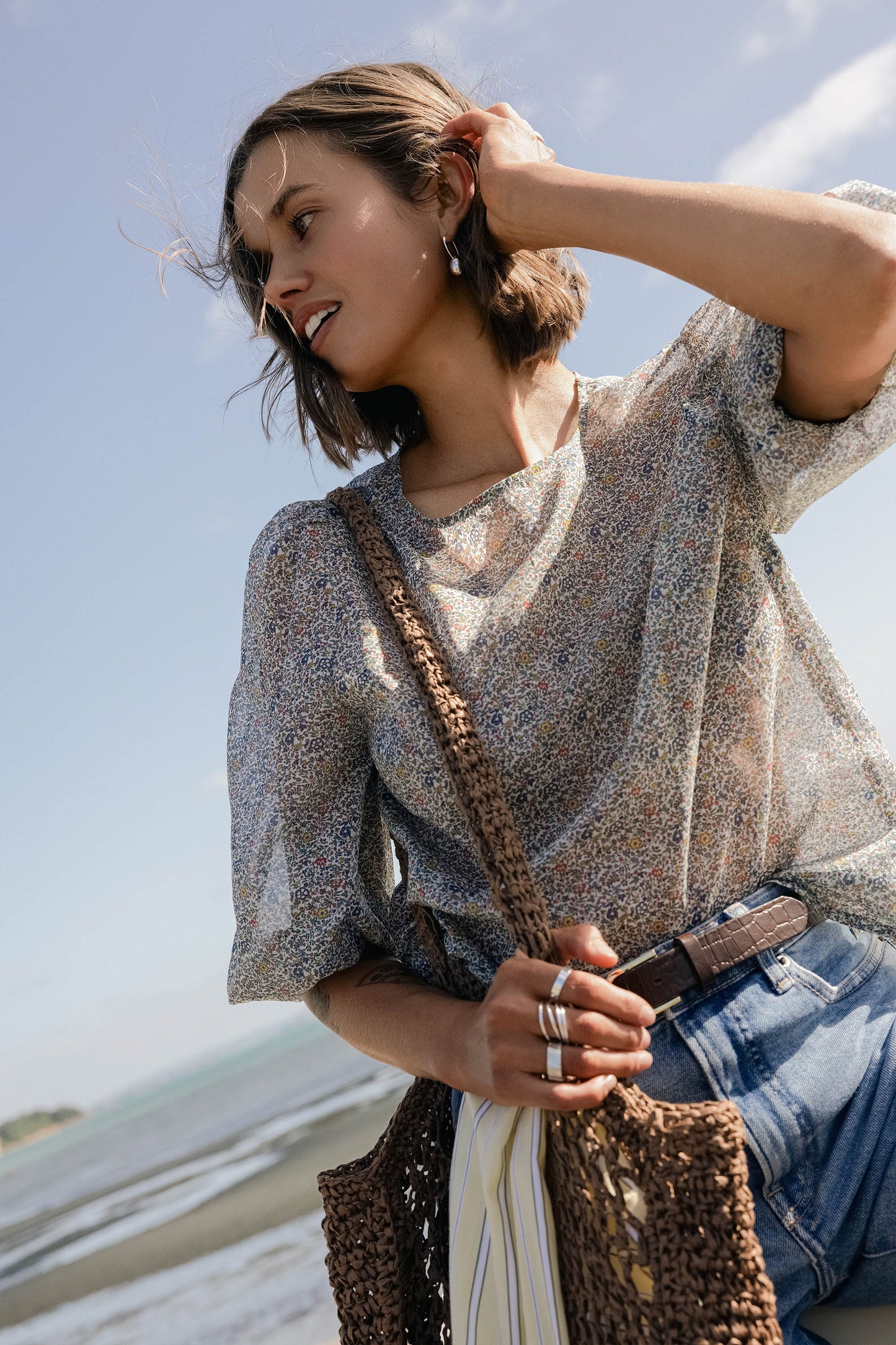 Eloise Puff Sleeve Blouse