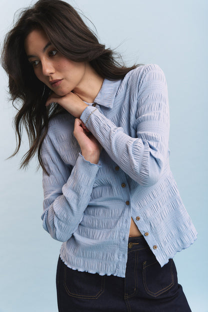 Tahlia Shirred Detail Shirt