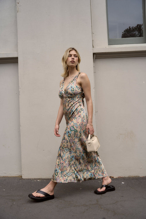Gabi Twist Detail Dress