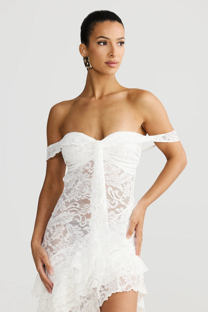 Miah Gown - White