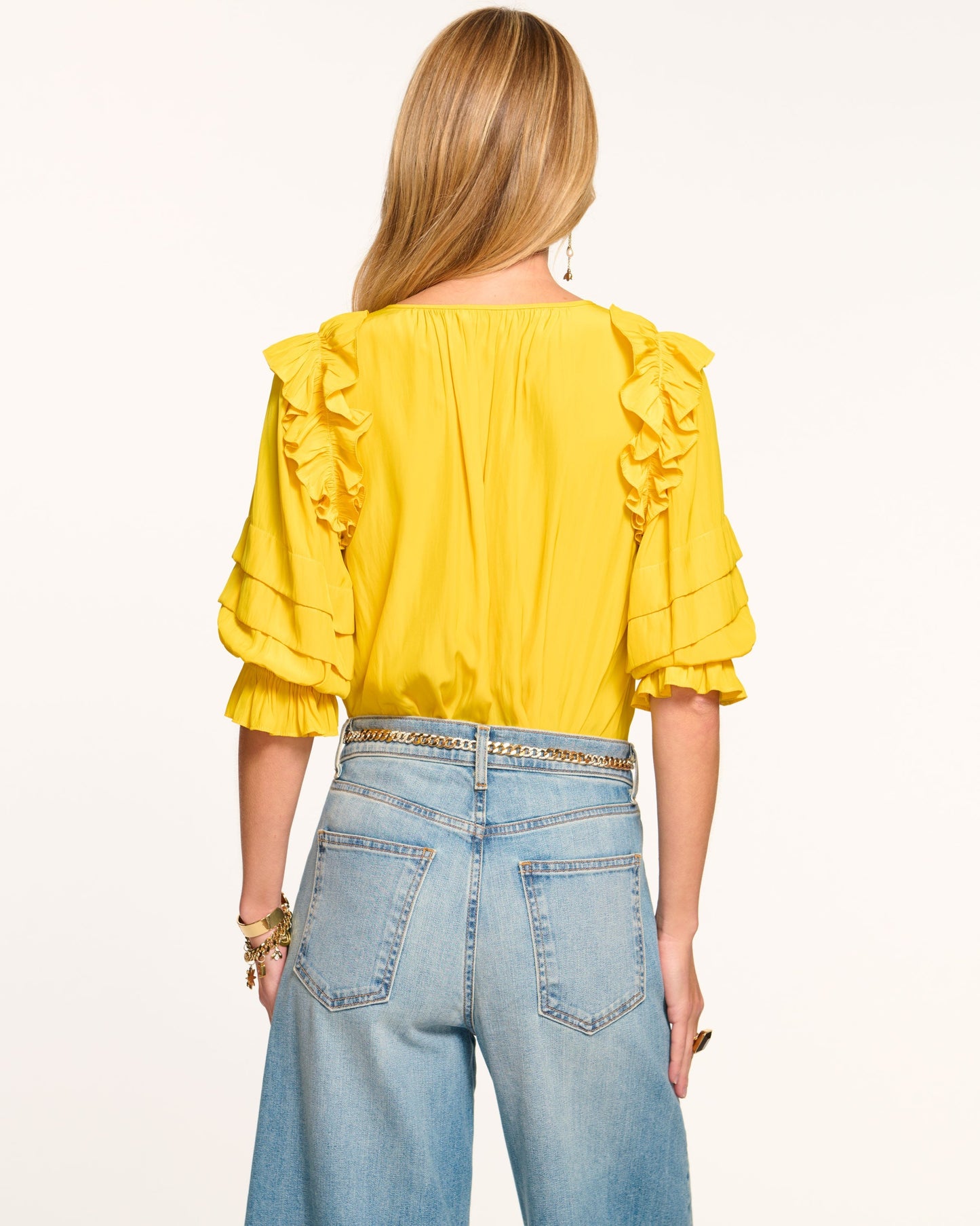 Samira Ruffle Blouse