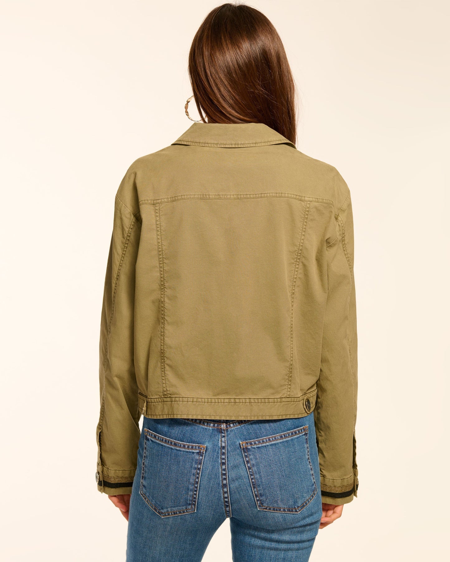 Nikola Canvas Button Down Jacket