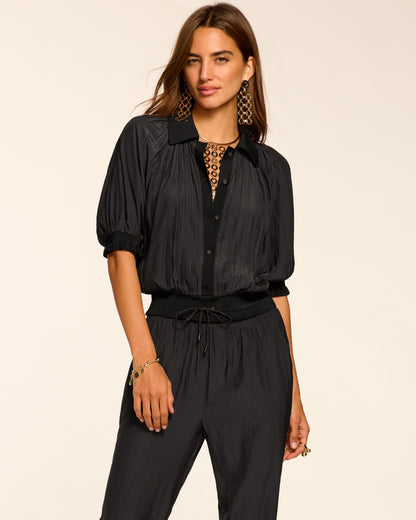 Sylvia Short Sleeve Jumpsuit
