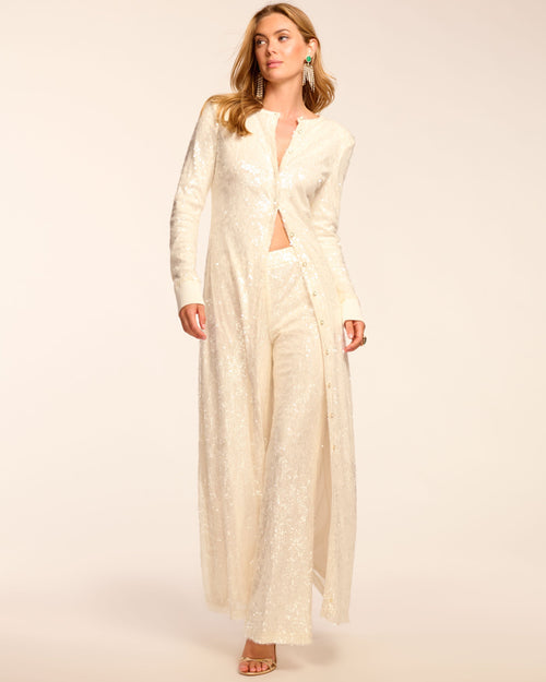 Oriana Sequin Convertible Duster