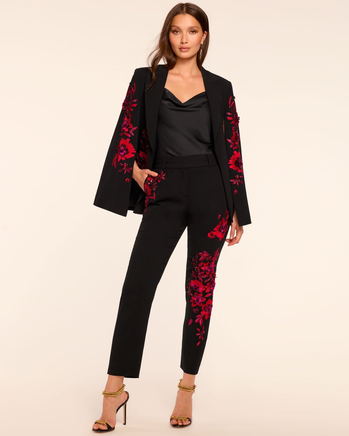 Vanessa Embellished Tailored Pant