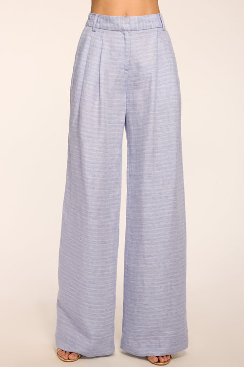 Oscar Textured Linen Pant
