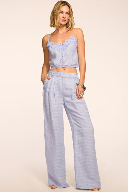 Oscar Textured Linen Pant