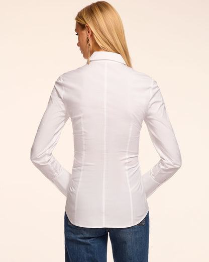 Steph Cotton Poplin Button Down Top